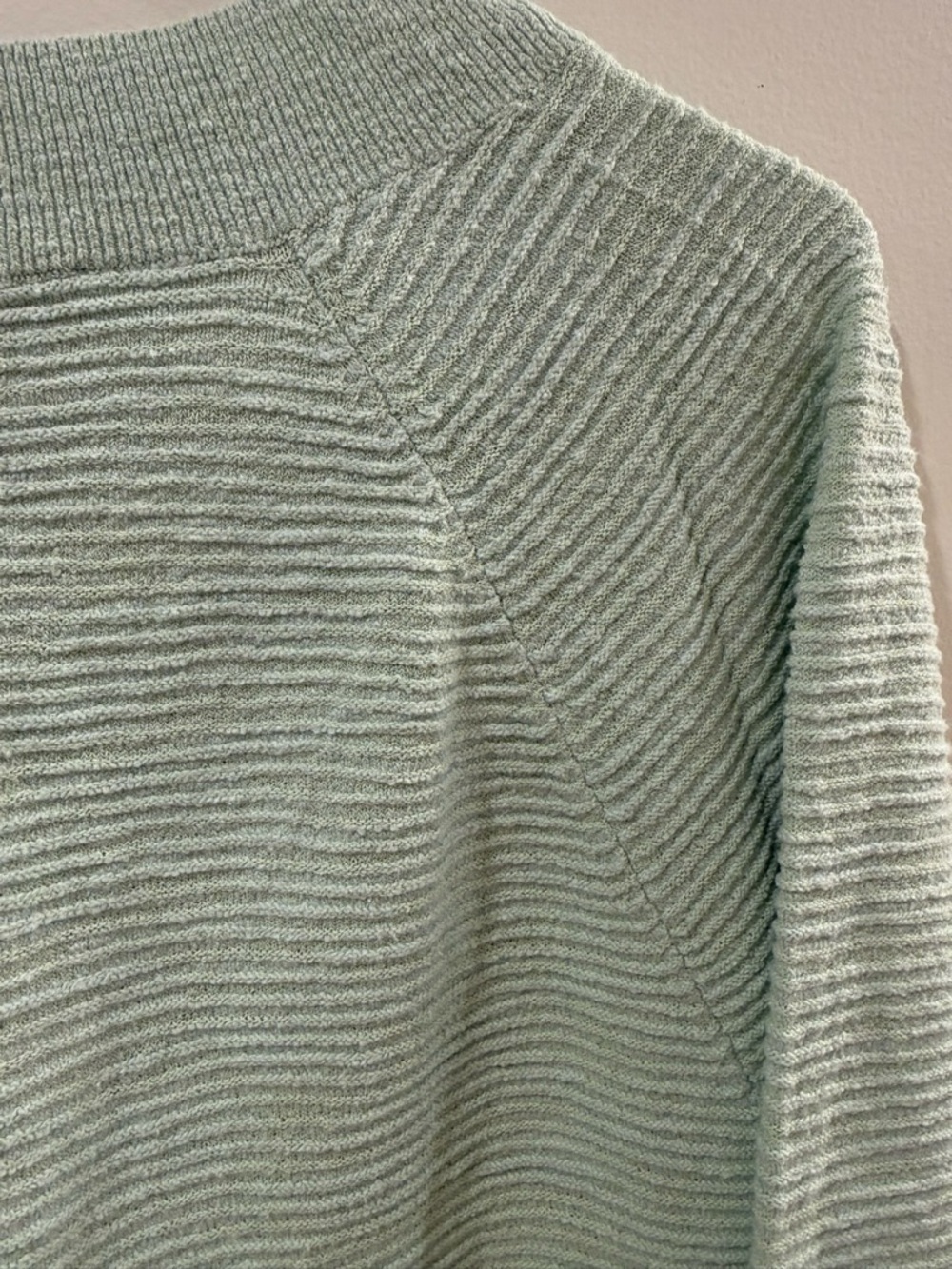 LOFT V-Neck Ribbed Sweater - Picture 6 of 7
